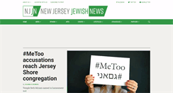 Desktop Screenshot of njjewishnews.com