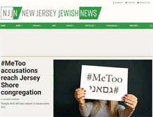 Tablet Screenshot of njjewishnews.com